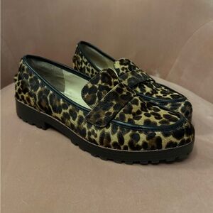 Vince Camuto Leopard Loafers